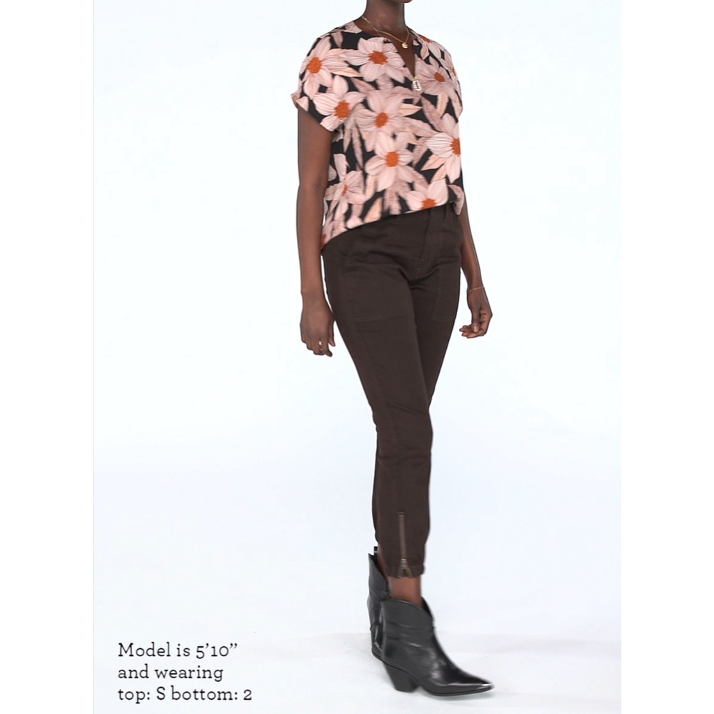 Cabi Compass pant Dark Chocolate NWOT